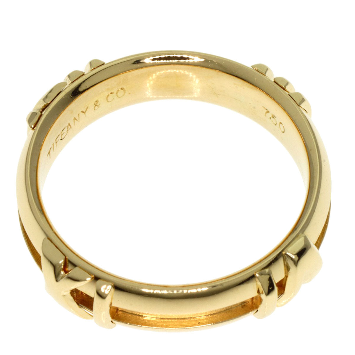 Tiffany&Co. Ring 18K Yellow Gold Gold Atlas Women