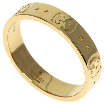 Gucci Ring 18K Yellow Gold Gold Icon # 13 Women