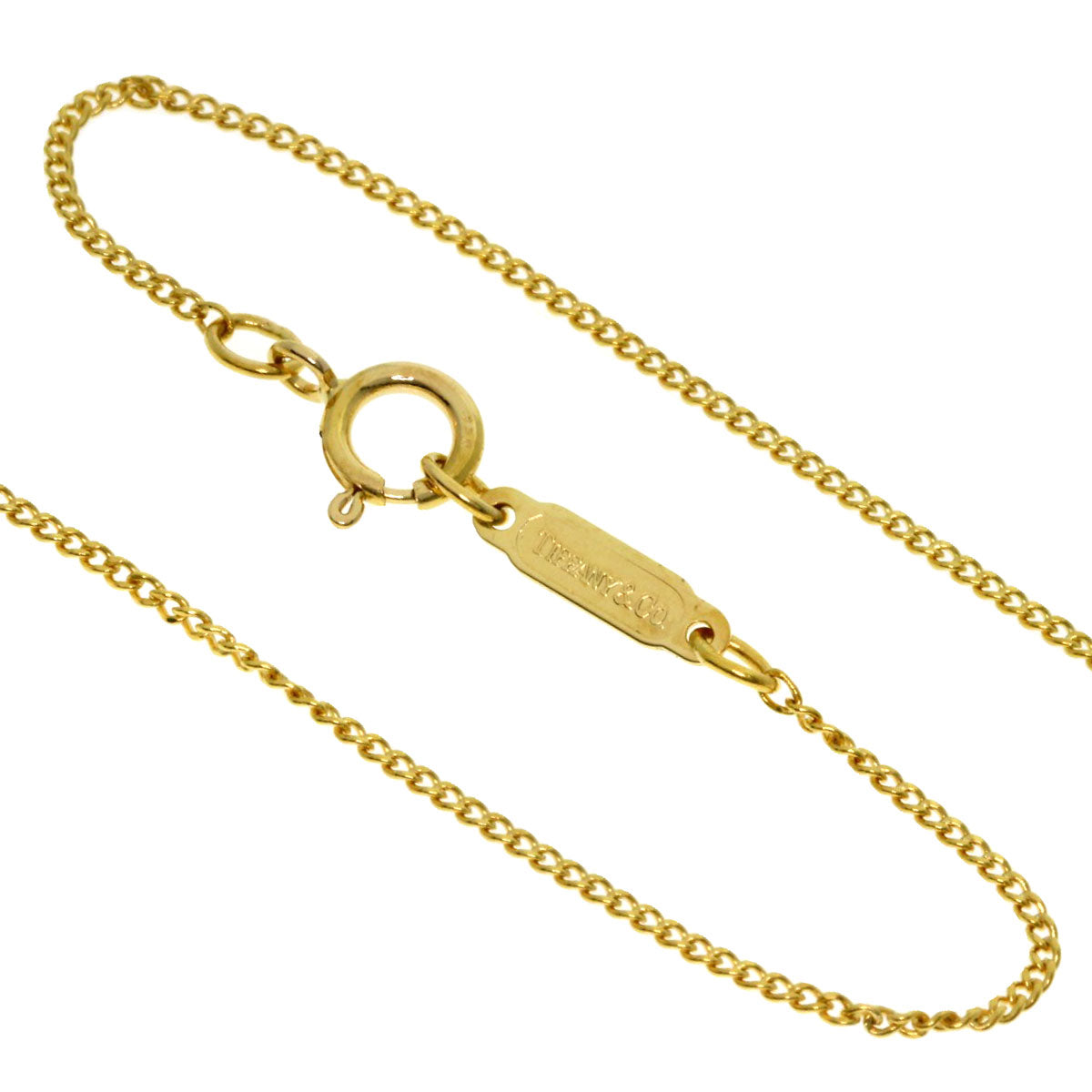 Tiffany&Co. Necklace 18K Yellow Gold Gold Leaf Women