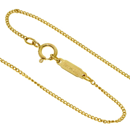 Tiffany&Co. Necklace 18K Yellow Gold Gold Leaf Women