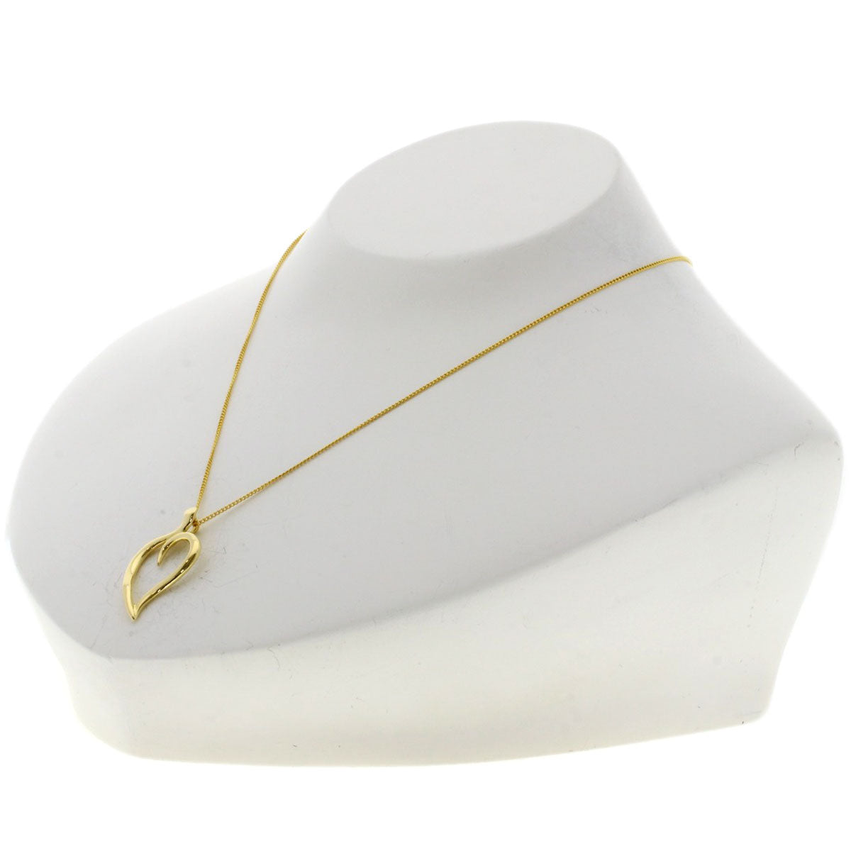 Tiffany&Co. Necklace 18K Yellow Gold Gold Leaf Women