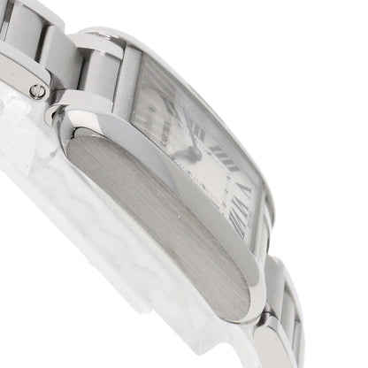 Cartier Watches Quartz W5310022 Stainless Steel , Stainless Steel Silver Tank Anglaise Sm Silver