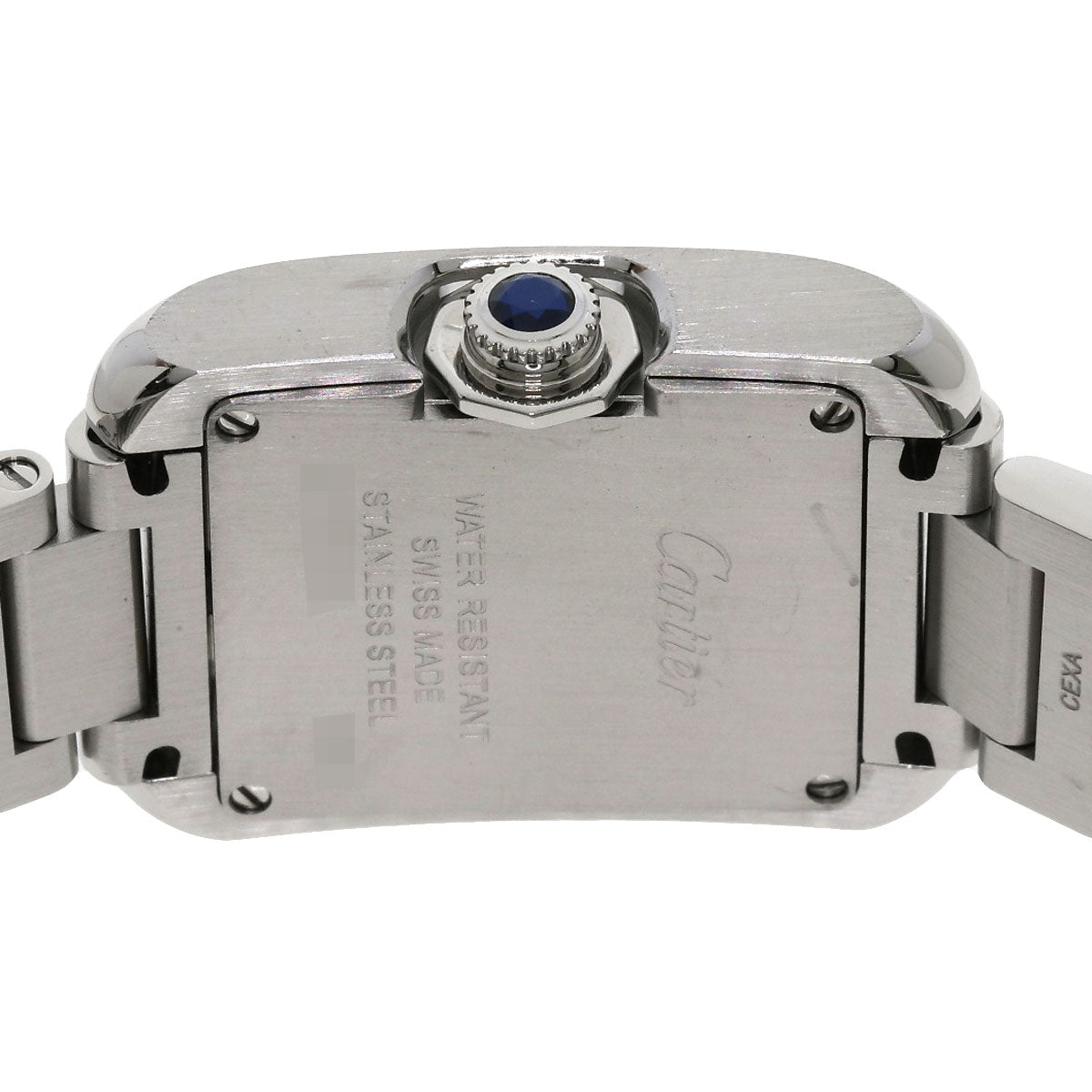 Cartier Watches Quartz W5310022 Stainless Steel , Stainless Steel Silver Tank Anglaise Sm Silver