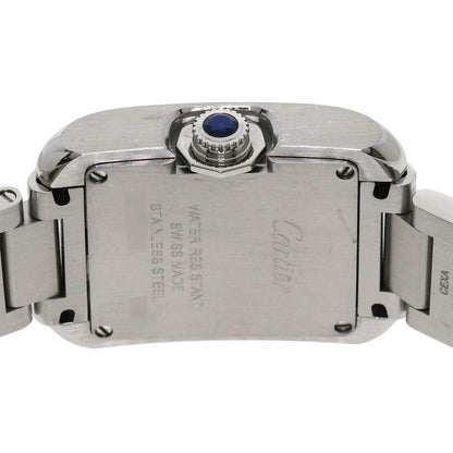 Cartier Watches Quartz W5310022 Stainless Steel , Stainless Steel Silver Tank Anglaise Sm Silver