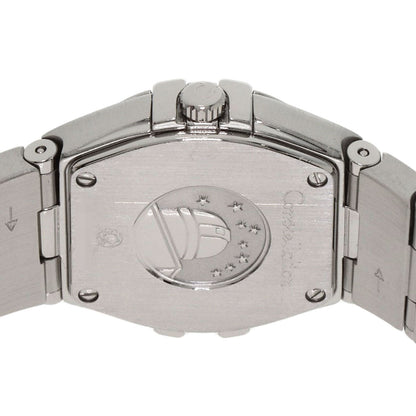 Omega Watches Quartz 123.15.27.60.52.001 Stainless Steel , Stainless Steel Silver Constellation
