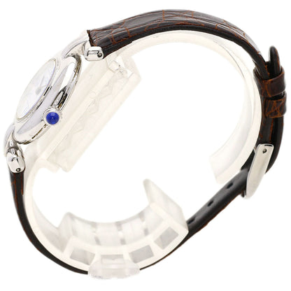 Cartier Watches Quartz W1011455 Stainless Steel Silver Must-Collize White Dial