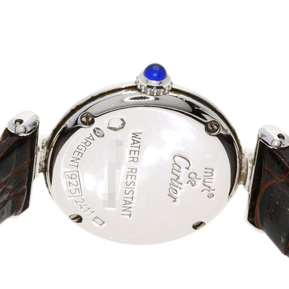 Cartier Watches Quartz W1011455 Stainless Steel Silver Must-Collize White Dial