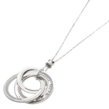 Tiffany&Co. Necklace Sv Silver 1837 Interlocking Triple Circle