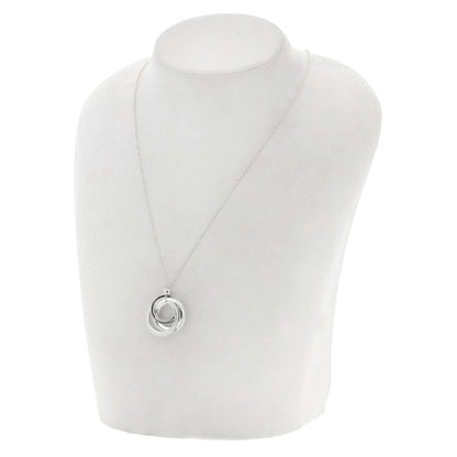 Tiffany&Co. Necklace Sv Silver 1837 Interlocking Triple Circle