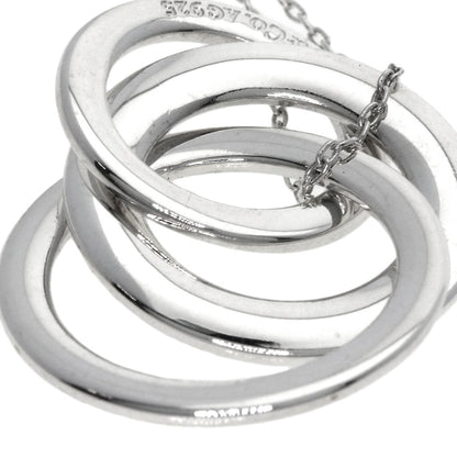Tiffany&Co. Necklace Sv Silver 1837 Interlocking Triple Circle