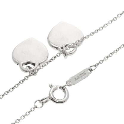 Tiffany&Co. Necklace Sv Silver Return To Mini Double Heart