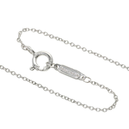 Tiffany&Co. Necklace Sv Silver Return To Mini Double Heart