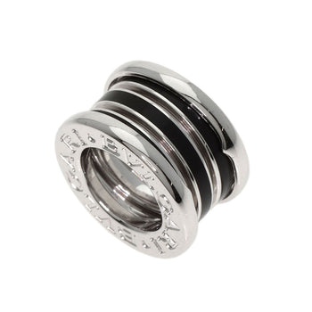 Bvlgari Pendant Top K18Wg Silver B-Zero1 B-Zero One Black Lacquer