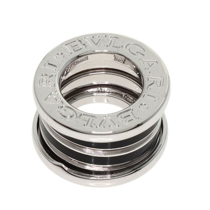 Bvlgari Pendant Top K18Wg Silver B-Zero1 B-Zero One Black Lacquer
