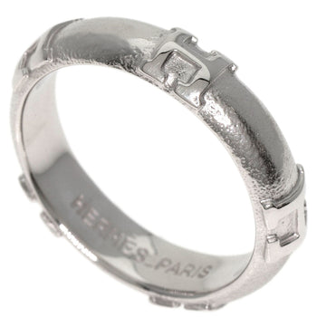 Hermes Ring K18Wg Silver Fidelite # 49