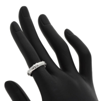 Hermes Ring K18Wg Silver Fidelite # 49