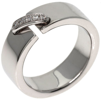 Chaumet Ring K18Wg Silver Lian Diamond