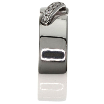 Chaumet Ring K18Wg Silver Lian Diamond