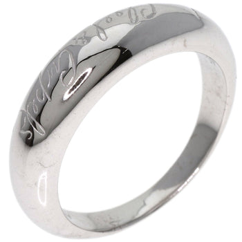 Van Cleef & Arpels Ring K18Wg Silver Senior Tulle Signature