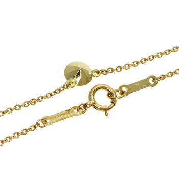 Tiffany&Co. Necklace 18K Yellow Gold Gold Faceted Diamond Women