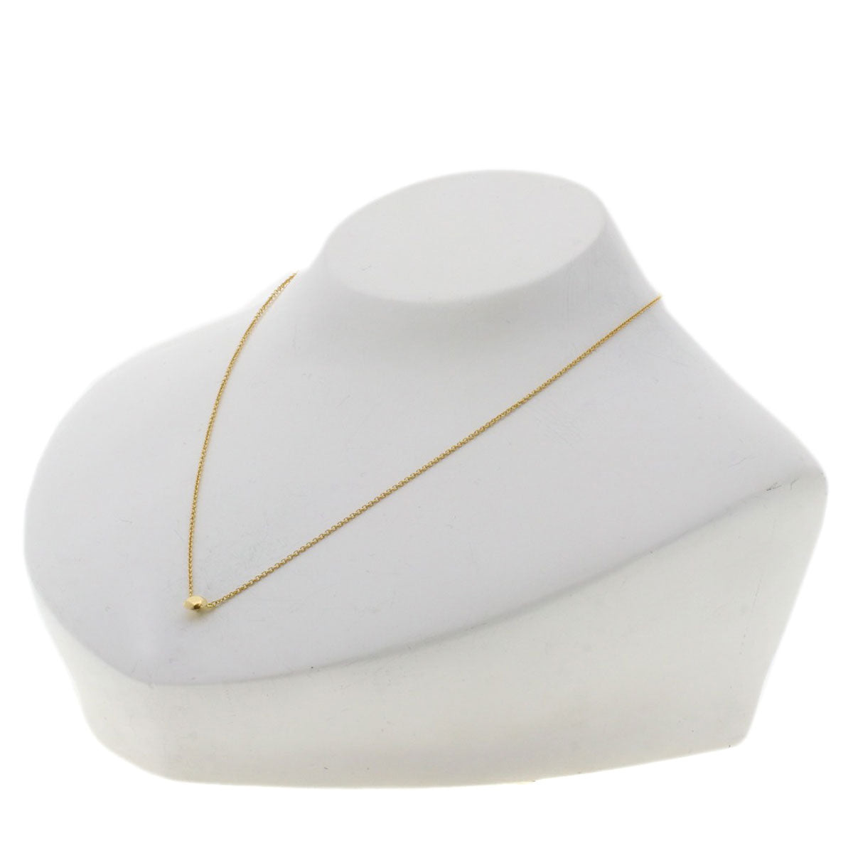 Tiffany&Co. Necklace 18K Yellow Gold Gold Faceted Diamond Women