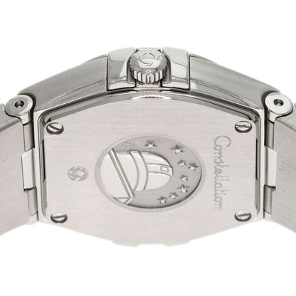 Omega Watches Quartz 123.10.24.60.02.001 Stainless Steel , Stainless Steel Silver Constellation