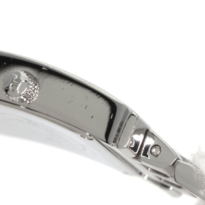 Hermes Watches Quartz Hh1.210 Stainless Steel , Stainless Steel Silver H Watch Black Dial Women