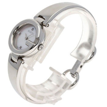 Gucci Watches Quartz 134.5 Stainless Steel , Stainless Steel Silver G Balloon Shell 3P Diamond