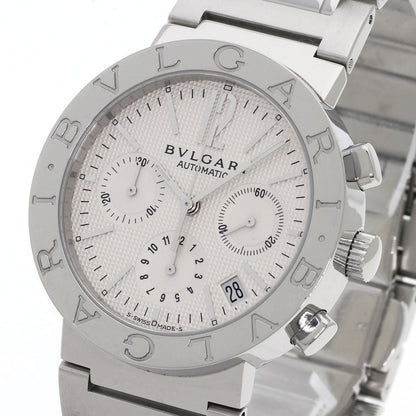 Bvlgari Watches Mechanical Automatic Bb38Wssdch/N Stainless Steel , Stainless Steel Silver Bulgari