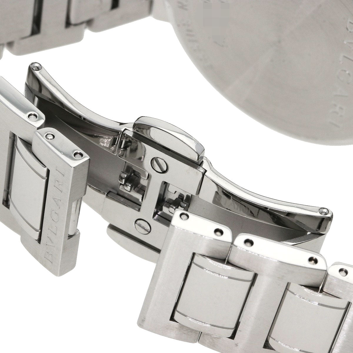 Bvlgari Watches Mechanical Automatic Bb38Wssdch/N Stainless Steel , Stainless Steel Silver Bulgari
