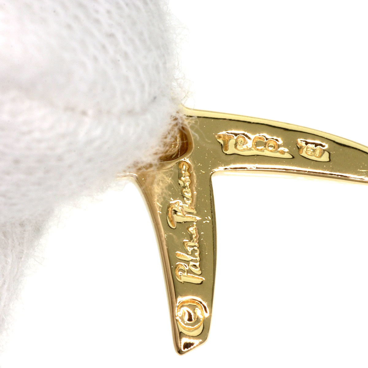 Tiffany&Co. Necklace 18K Yellow Gold Gold Kiss Paloma Picasso