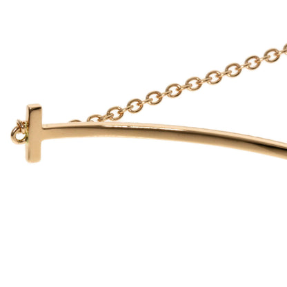 Tiffany&Co. Bracelet 18K Pink Gold Gold T Smile Small Diamond