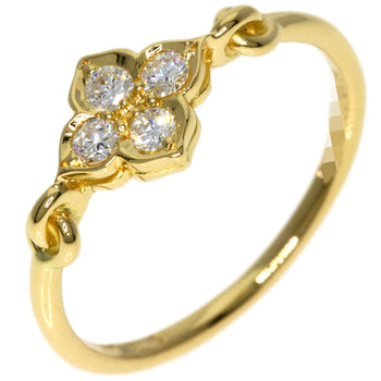 Cartier Ring 18K Yellow Gold Gold Hindu Ring Diamond