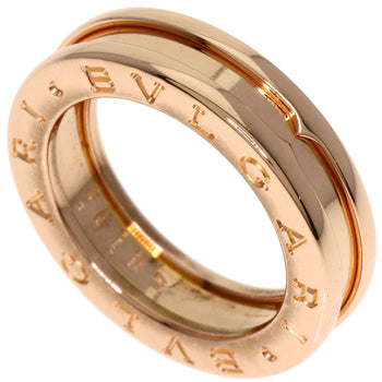 Bvlgari Ring 18K Pink Gold Gold B-Zero1 B-Zero One Xs #47 Women