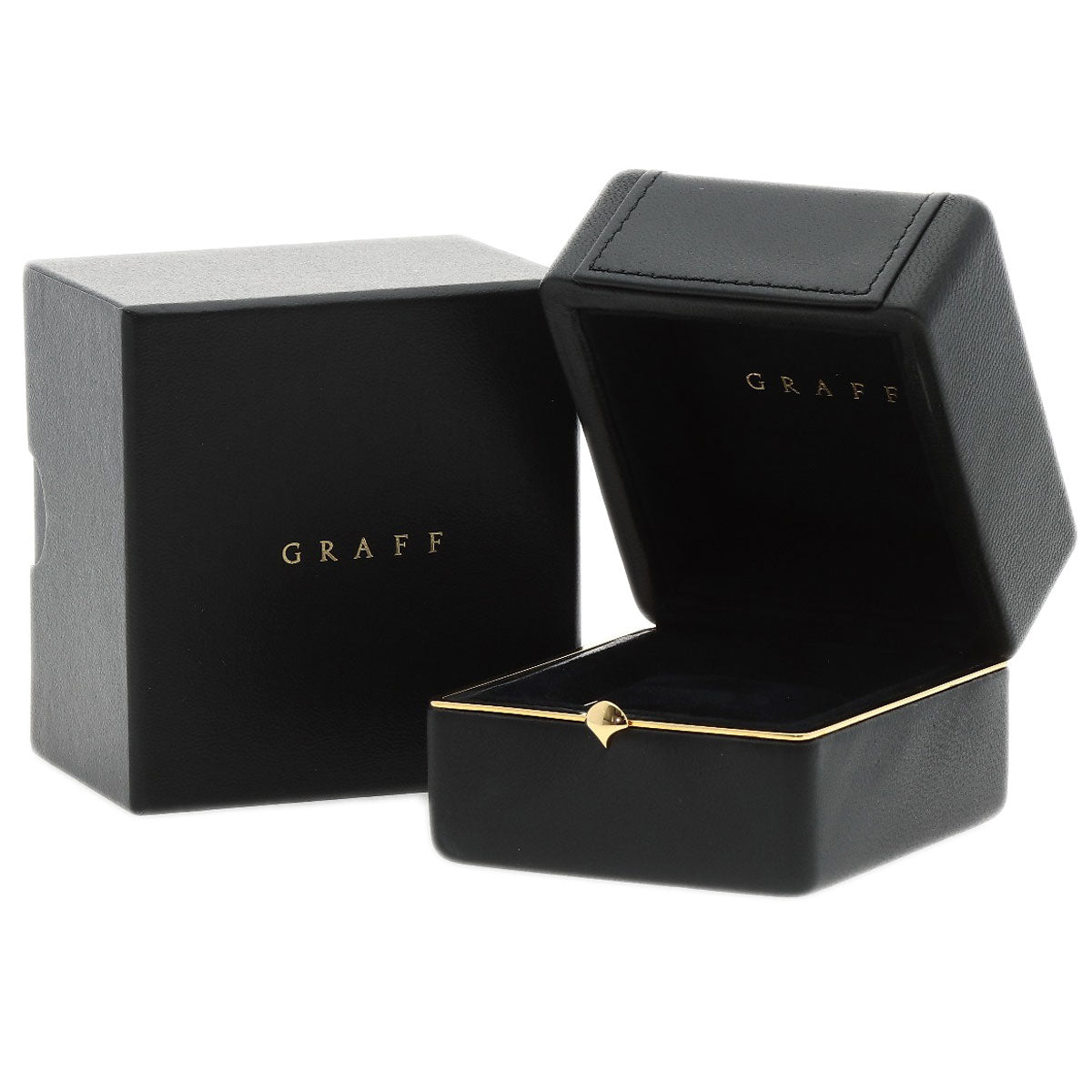 Graff Ring K18Wg Silver Diamond