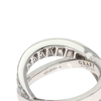 Graff Ring K18Wg Silver Diamond