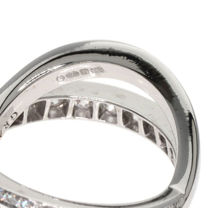 Graff Ring K18Wg Silver Diamond