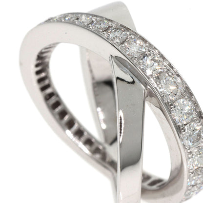 Graff Ring K18Wg Silver Diamond