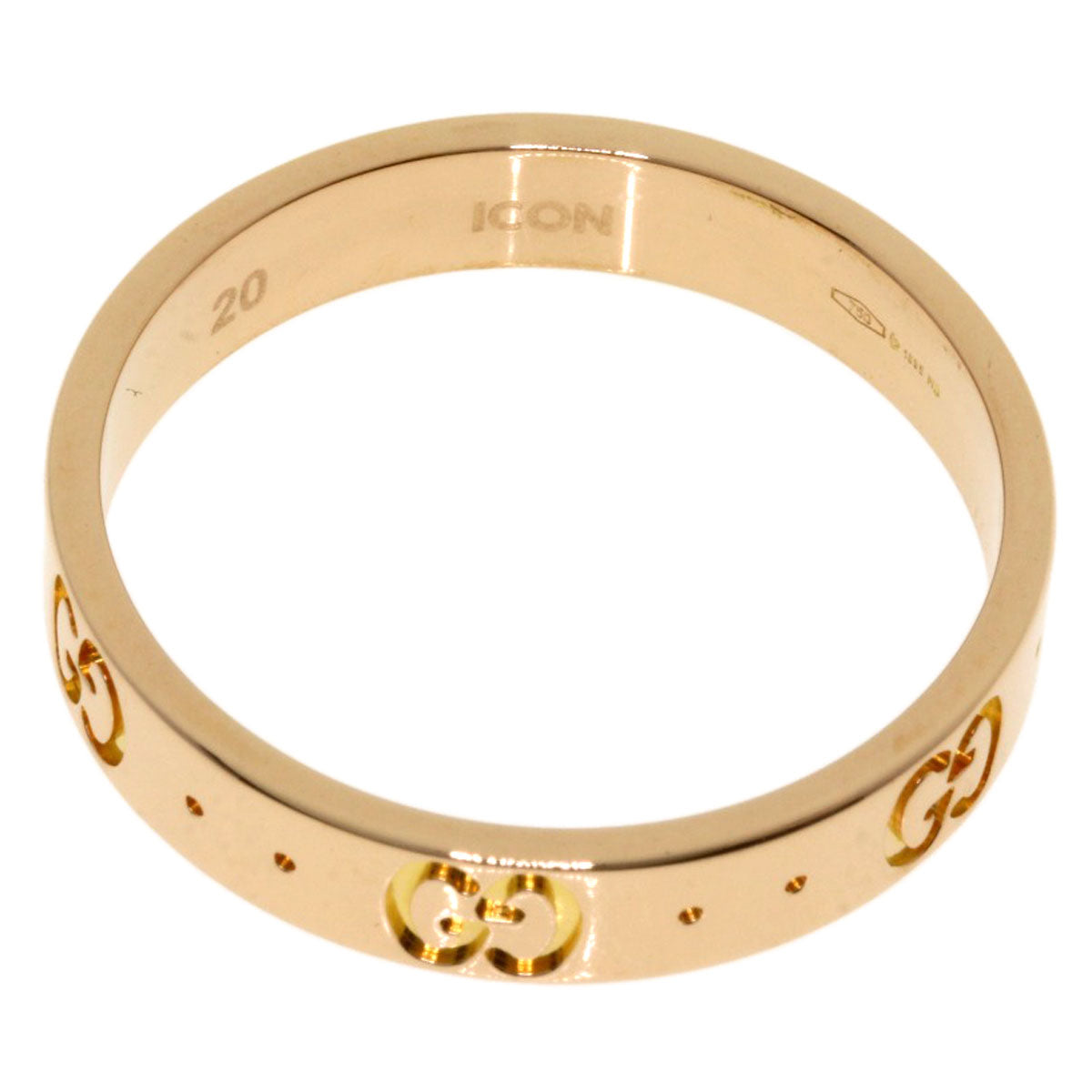 Gucci Ring 18K Pink Gold Gold Icon #20