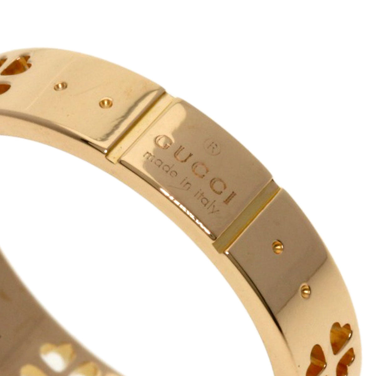 Gucci Ring 18K Pink Gold Gold Icon # 13