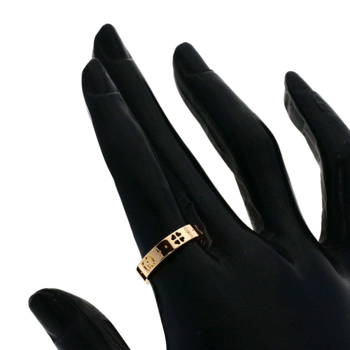 Gucci Ring 18K Pink Gold Gold Icon # 13