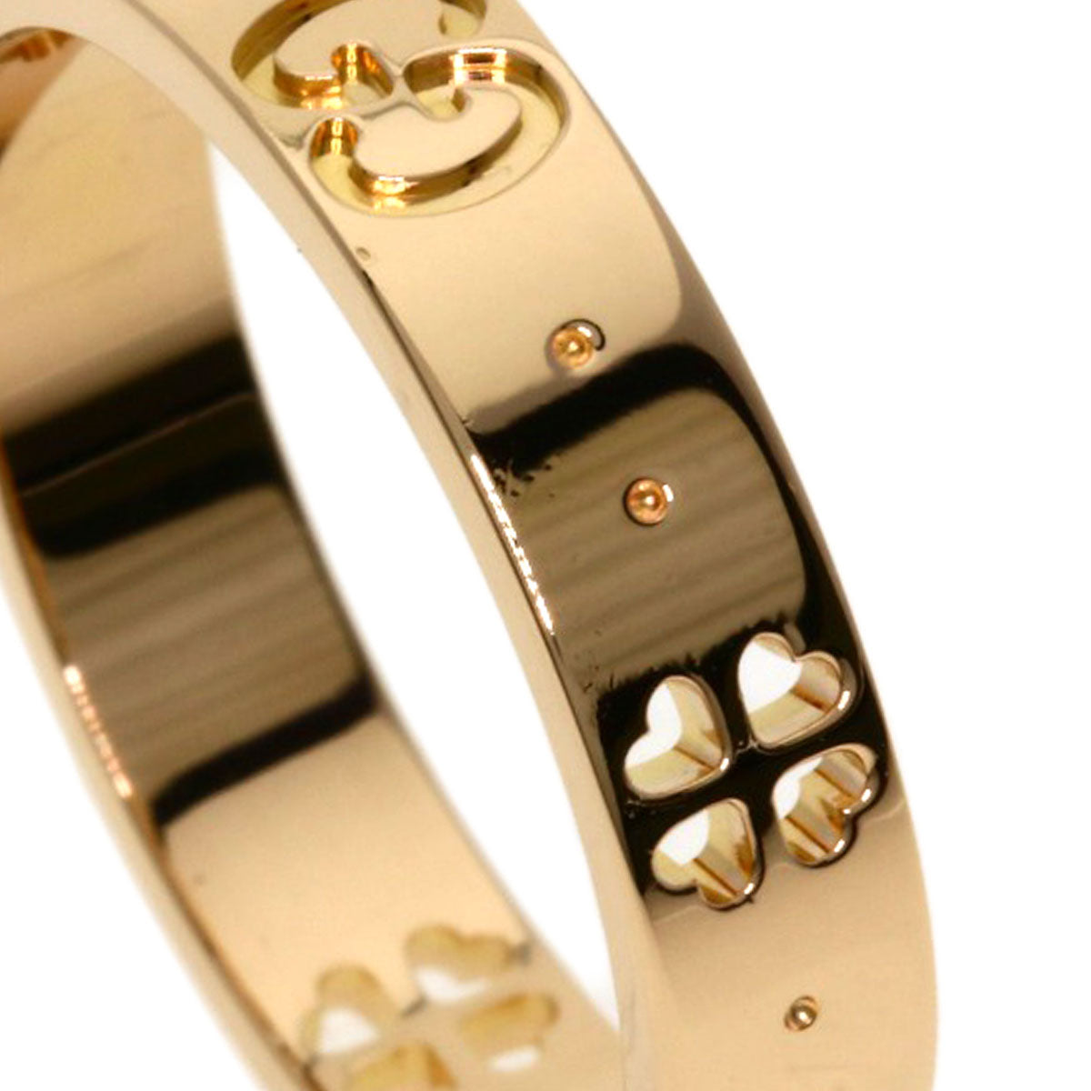 Gucci Ring 18K Pink Gold Gold Icon # 13