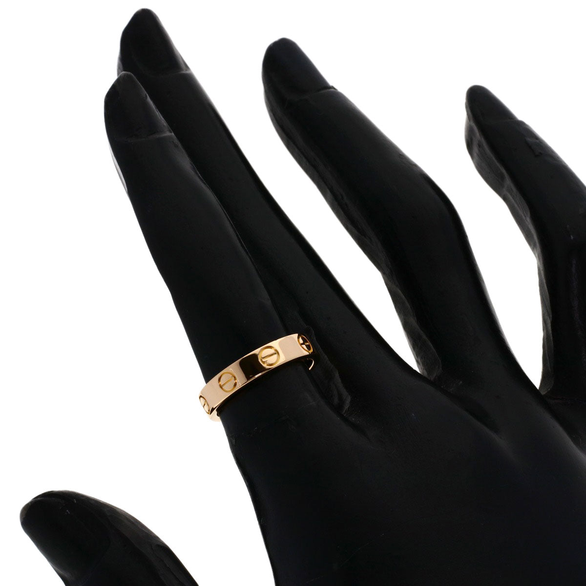 Cartier Ring 18K Pink Gold Gold Mini Love Ring #48