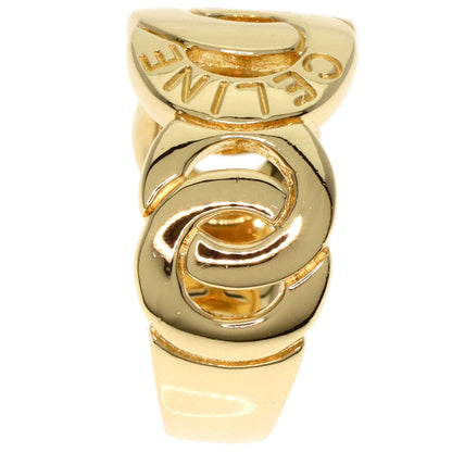 Celine Ring 18K Yellow Gold Gold Logo Women