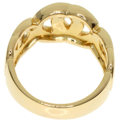 Celine Ring 18K Yellow Gold Gold Logo Women