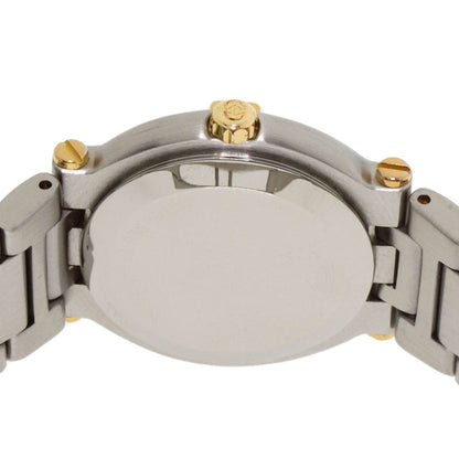 Gucci Watches Quartz 9000L Stainless Steel Gold Round Face Gray Dial