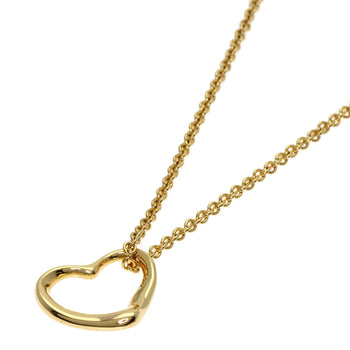 Tiffany&Co. Necklace 18K Yellow Gold Gold Open Heart