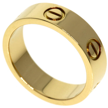 Cartier Ring 18K Yellow Gold Gold Love Ring #53 Women