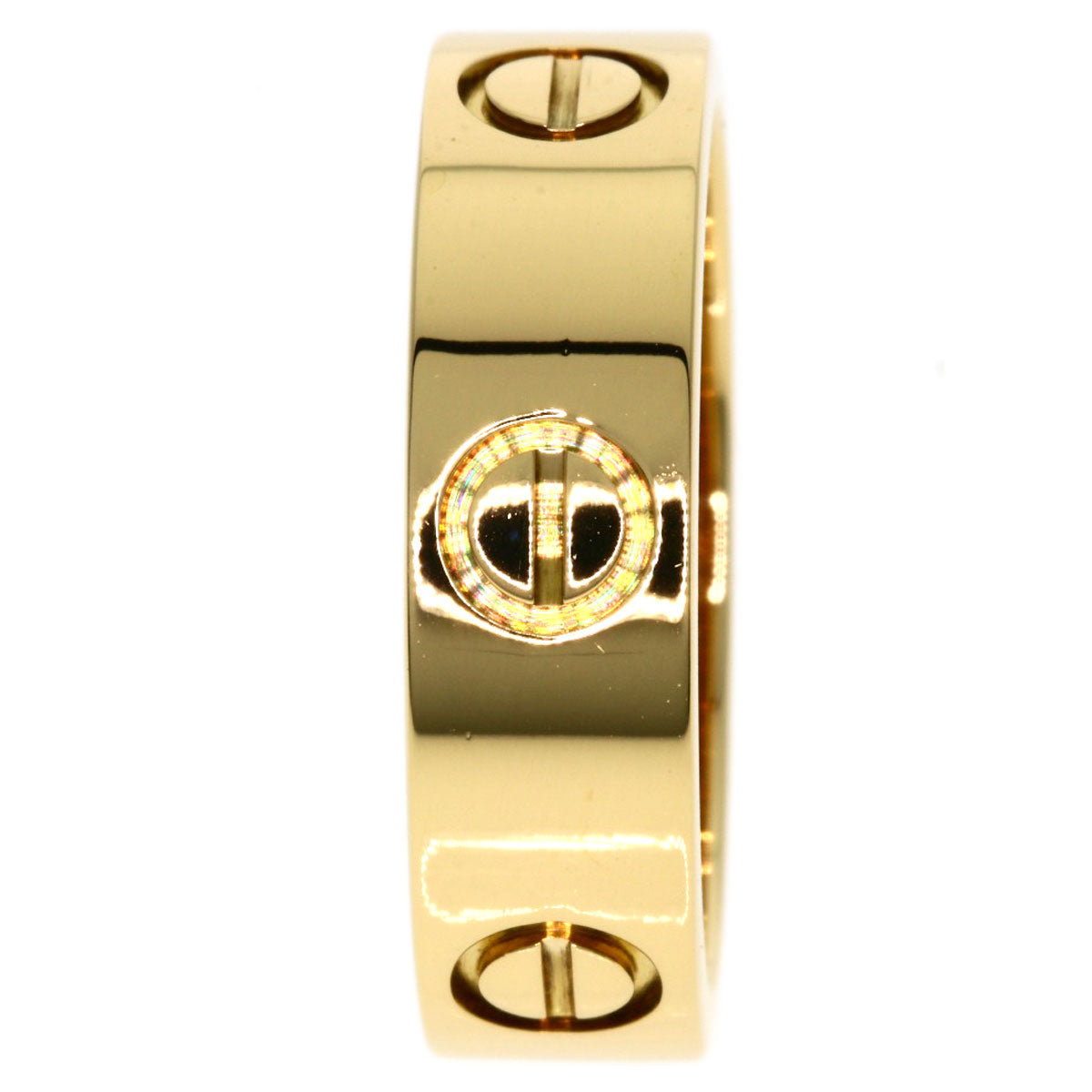 Cartier Ring 18K Yellow Gold Gold Love Ring #53 Women