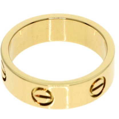 Cartier Ring 18K Yellow Gold Gold Love Ring #53 Women